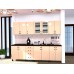 Bucatarie Zebra 2.6 metri MDF vanilie simpu
